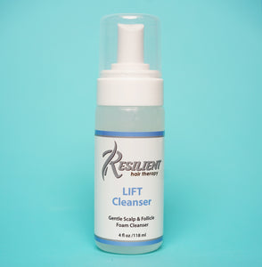 Resilient LIFT Cleanser: Gentle Scalp & Follicle Foam Cleanser 4 oz