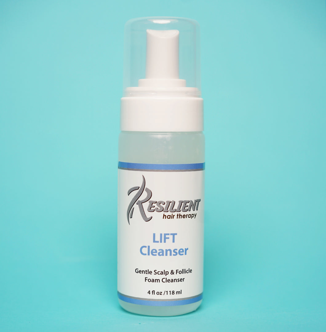 Resilient LIFT Cleanser: Gentle Scalp & Follicle Foam Cleanser 4 oz